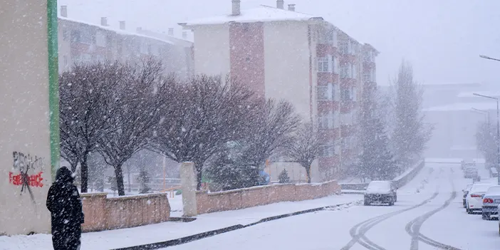 Kış geri döndü! 196 köy yolu kapalı