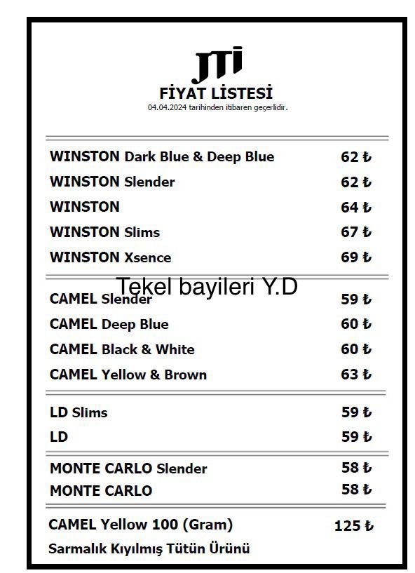 Sigaraya zam geldi! İşte fiyatlar