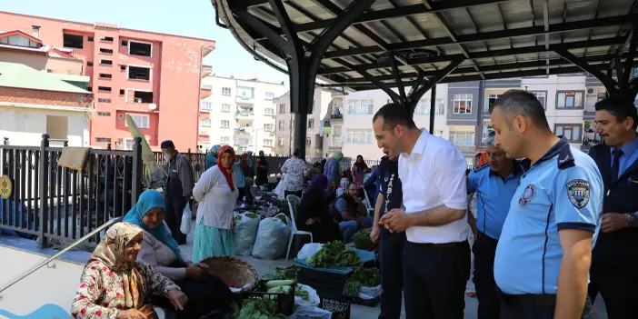 Akçaabat'ta kadınlar pazarı hizmete açıldı